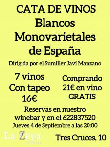 vinos blancos